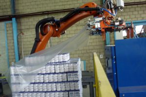 Automation in palletizing operation