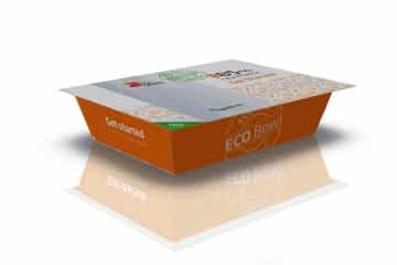 ECO Bowl sustainable packaging for food in modified atmosphere