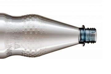 Reusable PET Pearl Bottle for mineral water, classic for German packaging