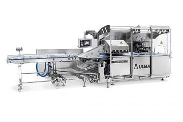 Hygienic wrapping machine FV 55 SD for vacuum wrapping meat and cheese products