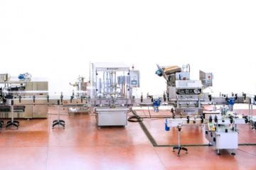 Primary packaging process for dense and semi dense food products