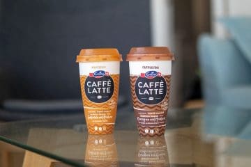 Recyclable coffee cup: innovative packaging for Emmi CAFFÈ LATTE