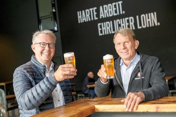 KHS Innokeg AF1-C1 with washing and racking module for kegs