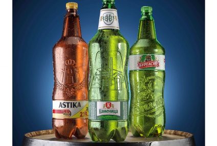 Pet packaging for beer market in Bulgaria with local brands