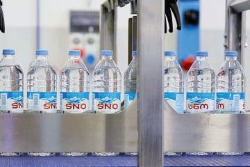 Water bottling plant: high quality from Georgian springs