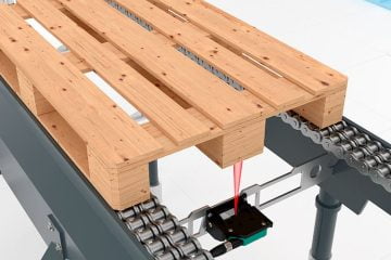 Pallet Detector to detect different pallet types on roller conveyors