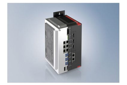 Compact industrial PC for high-intensity computing tasks with a small footprint