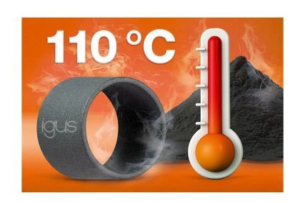 3D printed polymer to resist to high temperatures (110°C): iglidur i230