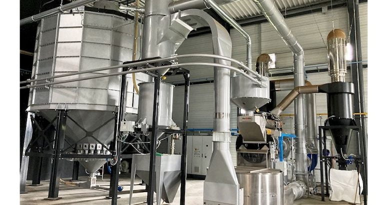 Complete plant for organic coffee: roasting and processing solution for the French Café Launay
