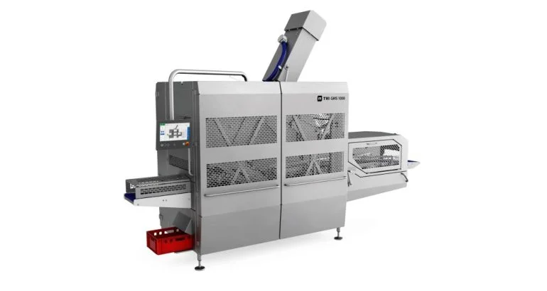 Portioning machine: highly automated single track for the meat industry