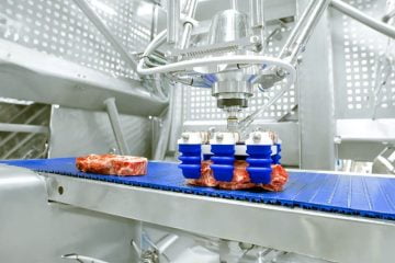 Finger gripper for the food industry: flexible handling automation