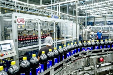 Glass and PET returnable bottling plants for environmental target