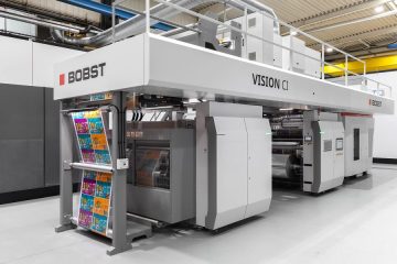 Flexographic printing department: expanded the production plant