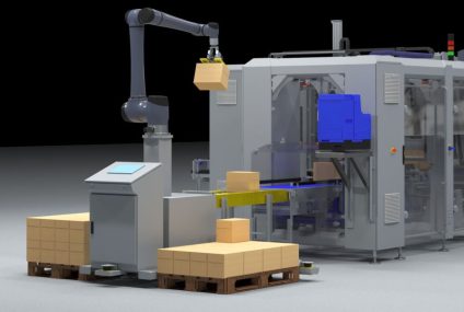 Collaborative palletizer for smart intralogistics